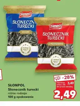 Kaufland Słonecznik turecki Słonpol solony oferta