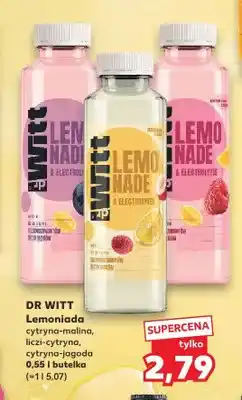 Kaufland Lemoniada cytryna-malina Dr Witt oferta