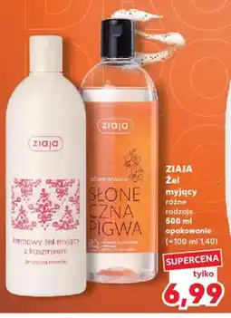 Kaufland Żel myjący Ziaja oferta