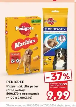 Kaufland Przysmak dla psów Pedigree Dentastix oferta