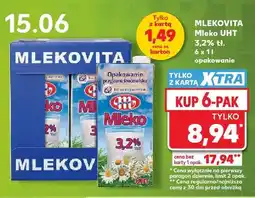 Kaufland Mleko UHT 3,2% Mlekovita 6-pak oferta