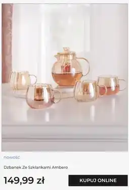 Home&You Dzbanek ze szklankami home&you Ambero oferta