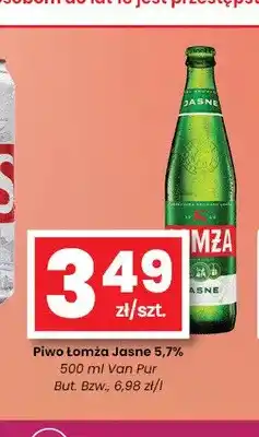 EMMA market Piwo Łomża Jasne oferta
