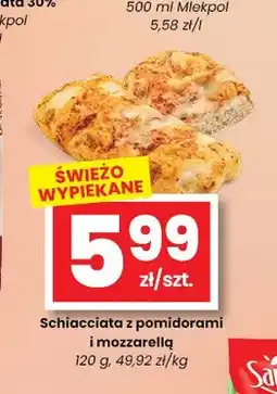 EMMA market Schiacciata z pomidorami i mozzarellą oferta