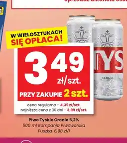 EMMA market Piwo Tyskie Gronie oferta
