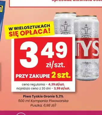 EMMA market Piwo Tyskie Gronie oferta