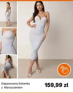 Born2be Sukienka dopasowana z marszczeniem Born2be oferta