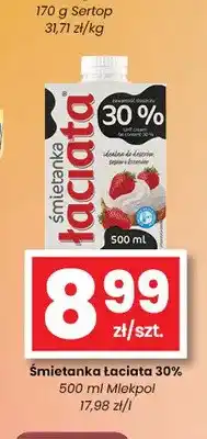 EMMA market Śmietanka Łaciata 30% Mlekpol oferta