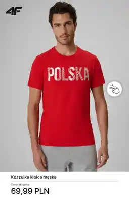 4F Koszulka kibica męska 4F oferta