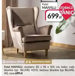 Agata Meble Fotel MAIVILLI oferta