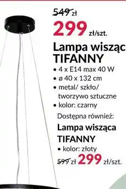 Agata Meble Lampa wisząca TIFANNY oferta