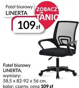 Agata Meble Fotel biurowy LINERTA oferta