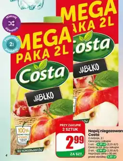 Dino Napój niegazowany Costa Jabłko oferta