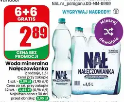 Dino Woda mineralna Nałęczowianka niegazowana oferta
