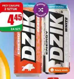 Dino Napój energetyzujący WK Dzik Peach oferta