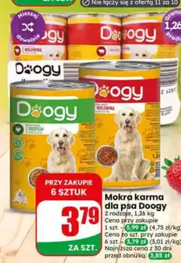 Dino Mokra karma dla psa z drobiem Doogy oferta