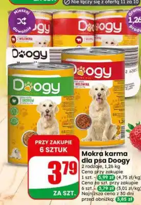 Dino Mokra karma dla psa z drobiem Doogy oferta