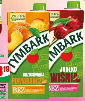 Dino Napój niegazowany Tymbark Brzoskwinia Pomarańcza oferta