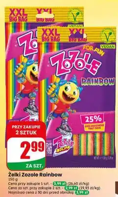 Dino Żelki Zozole Rainbow oferta
