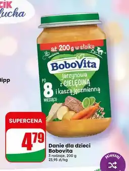 Dino Danie dla dzieci Bobovita jarzynowa z cielęciną i kaszą jęczmienną oferta
