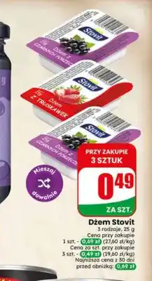 Dino Dżem z czarnych porzeczek Stovit oferta