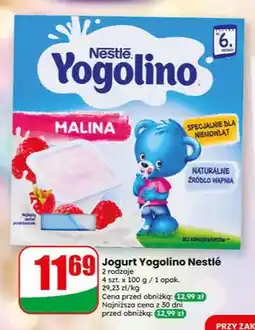 Dino Jogurt Yogolino Nestlé malina 4-pak oferta