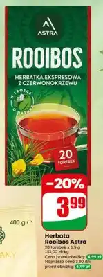 Dino Herbata Rooibos Astra oferta