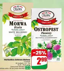Dino Herbatka ziołowa Morwa Biała Malwa oferta
