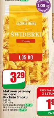 Dino Makaron pszenny świderki Kuchnia Smaku oferta