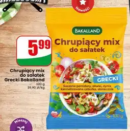 Dino Chrupiący mix do sałatek Grecki Bakalland oferta