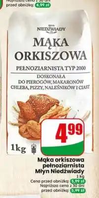 Dino Mąka orkiszowa pełnoziarnista Młyn Niedźwiady oferta