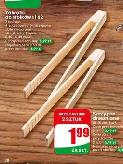 Dino Szczypce drewniane oferta