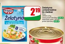 Dino Żelatyna uniwersalna Dr. Oetker oferta