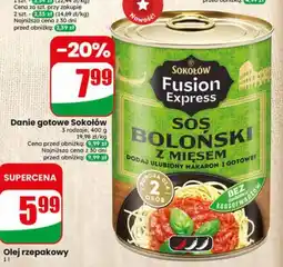 Dino Danie gotowe Sokołów Sos boloński z mięsem oferta