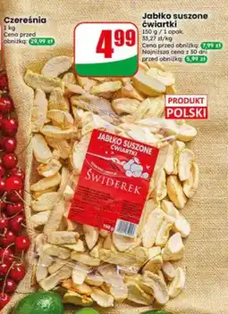 Dino Jabłko suszone ćwiartki Świderek oferta