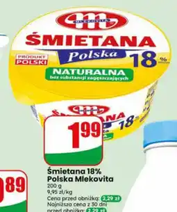Dino Śmietana 18% Polska Mlekovita oferta