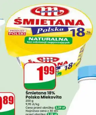 Dino Śmietana 18% Polska Mlekovita oferta