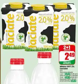 Dino Mleko UHT 2% Łaciate oferta