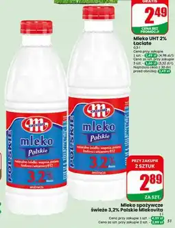 Dino Mleko spożywcze świeże 3,2% Polskie Mlekovita oferta