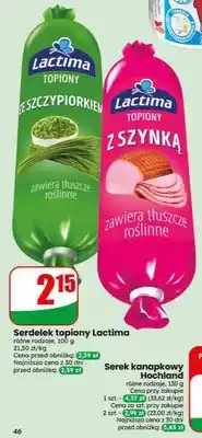 Dino Serdelek topiony Lactima z szynką oferta