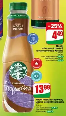 Dino Napój mleczno-kawowy Mocha Delight Starbucks oferta