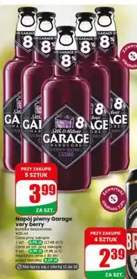 Dino Napój piwny Garage very berry oferta