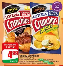 Dino Chipsy Crunchips Pieczone Żeberka oferta