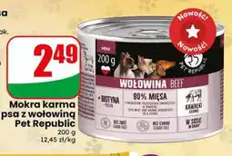 Dino Mokra karma dla psa z wołowiną Pet Republic oferta