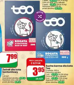 Dino Sucha karma dla kota Teo bogata w wołowinę oferta