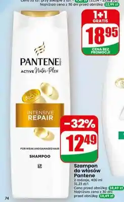 Dino Szampon do włosów Pantene Intensive Repair oferta