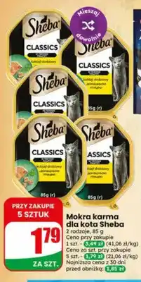 Dino Mokra karma dla kota Sheba Classics koktajl drobiowy oferta