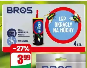 Lep okrągły na muchy Bros
