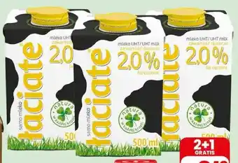 Mleko UHT Łaciate 2,0%