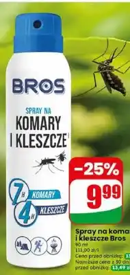 Dino Spray na komary i kleszcze Bros oferta